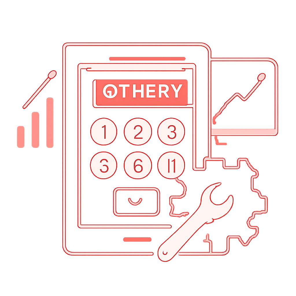 Diagram illustrating device compatibility for 66 Lottery Game.