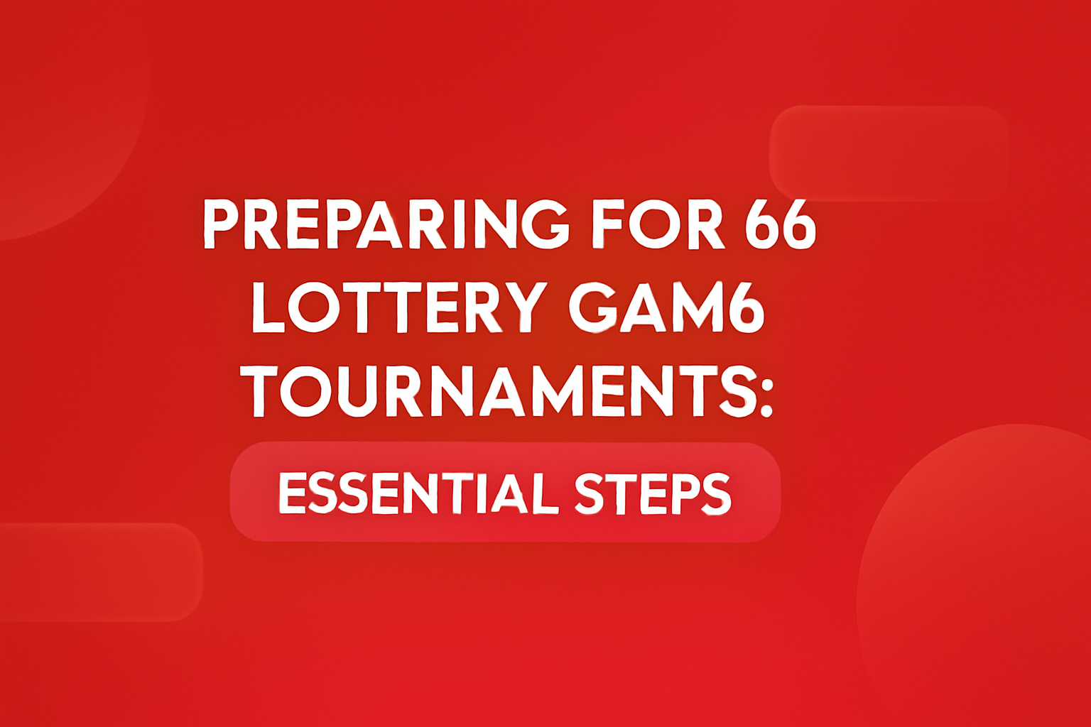 A promotional guide scene showcasing the 66 Lottery Game with clean design elements.