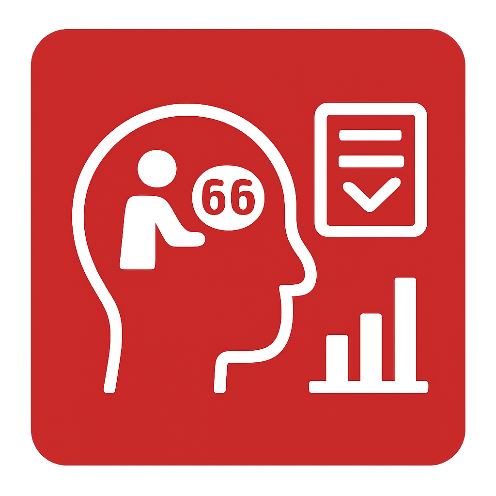 Badge representing user experience tips for 66 Lottery Game.