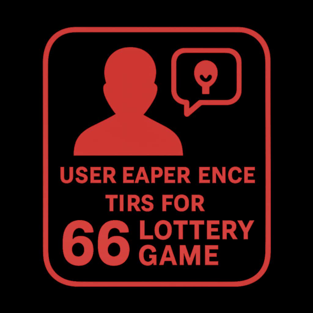Badge representing user experience tips for 66 Lottery Game.