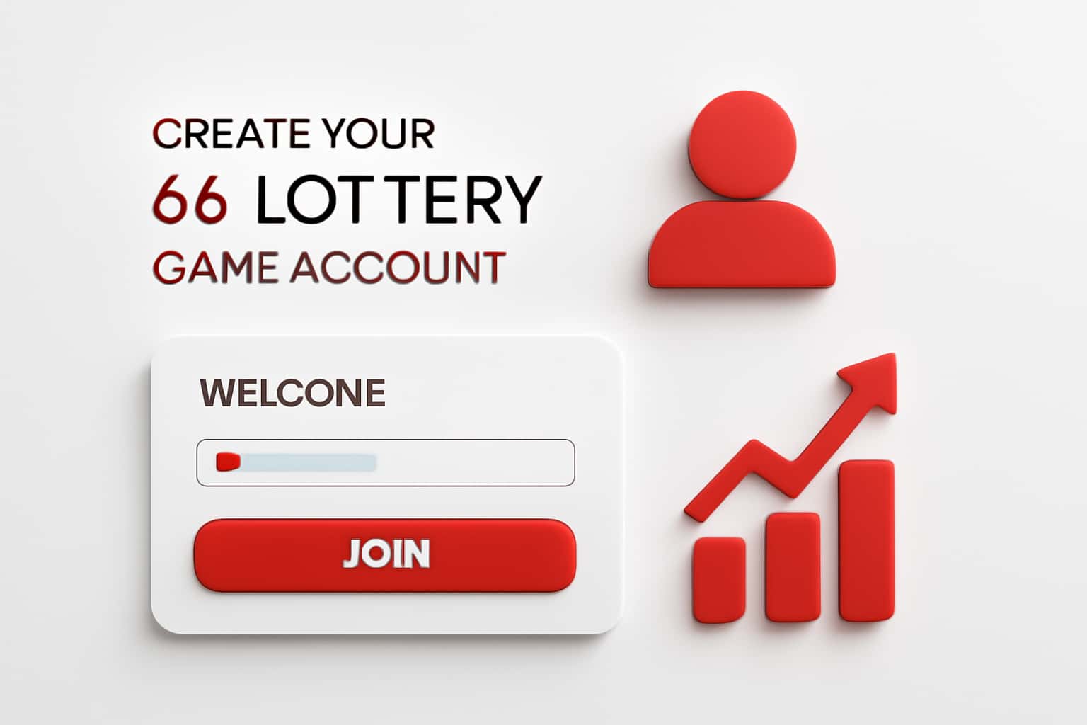 Create Your 66 Lottery Game Account Interface